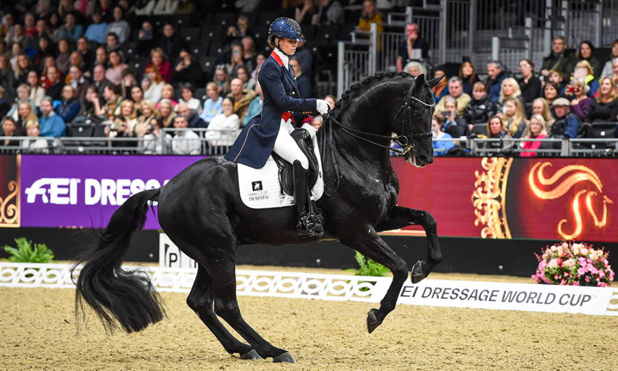 Britain’s Dressage Golden Girls in Action at London International Horse