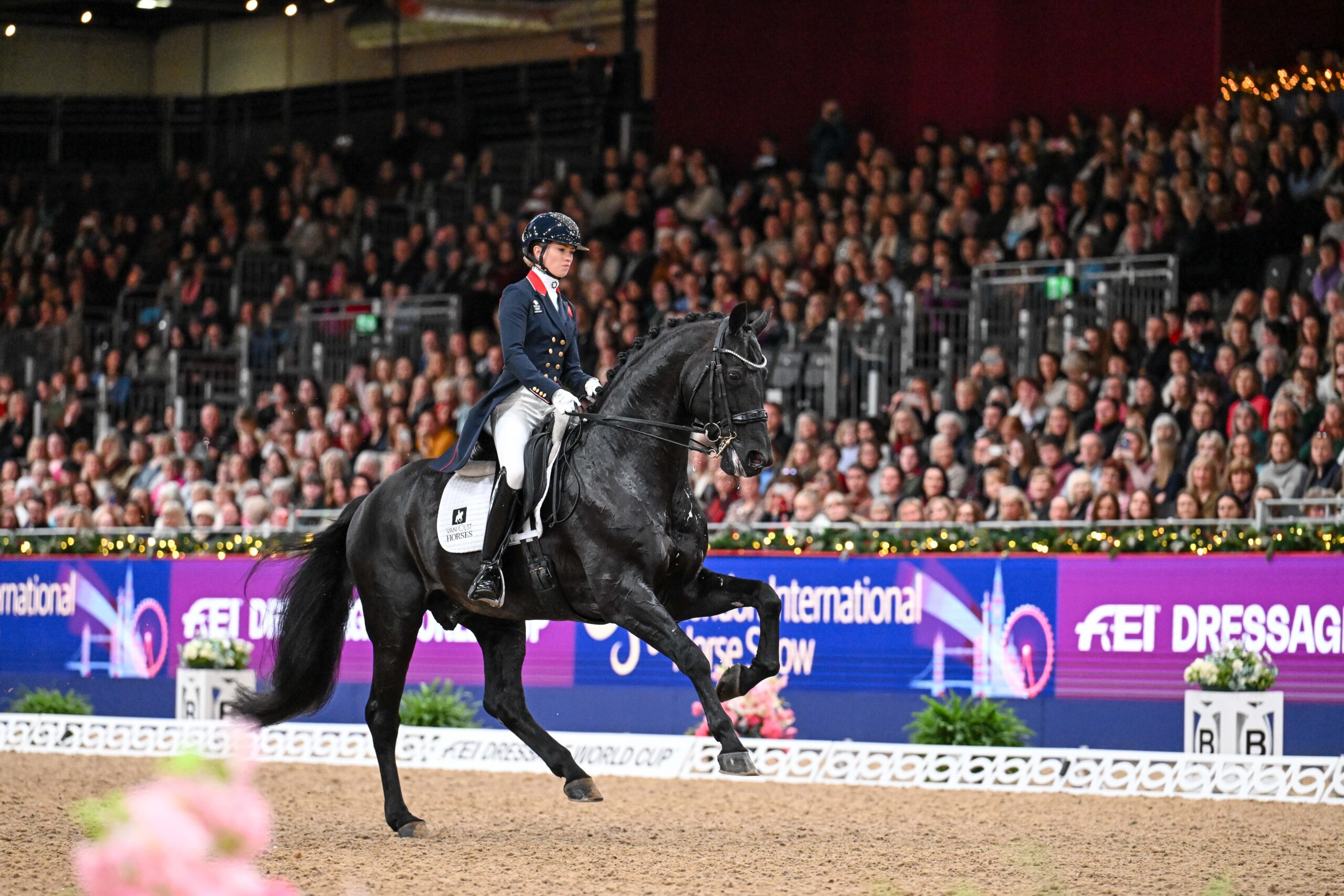 Soaring to Victory: Lottie Fry and Glamourdale Take FEI Dressage