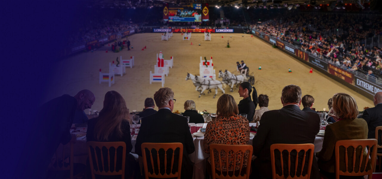 Private Boxes hospitality package at London International Horse Show